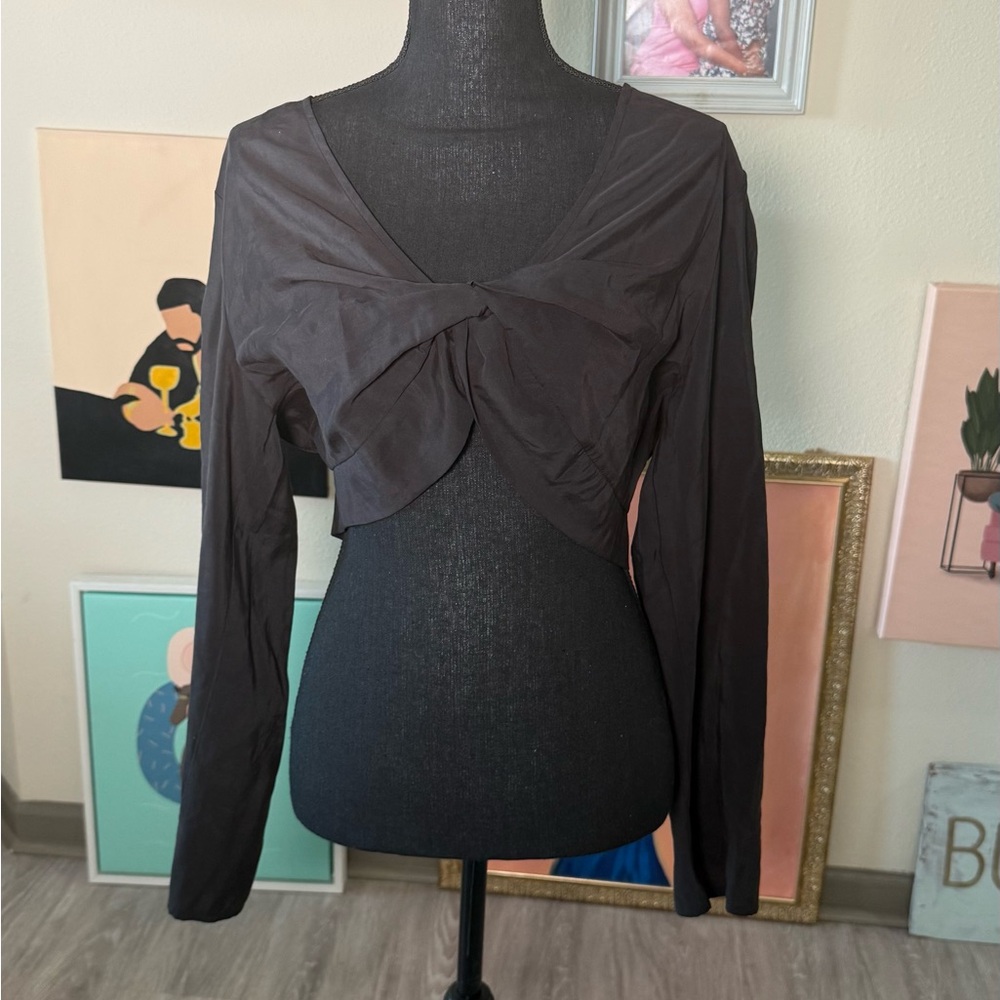Elegant Black Women's Top